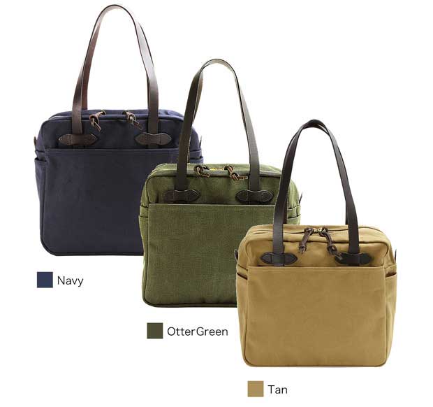Filson Tote Bag with Zipper Review - available colors